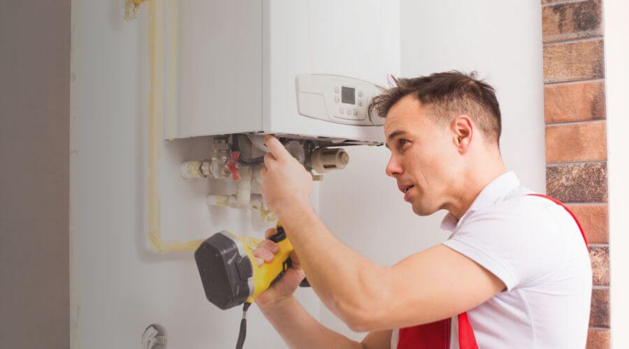 Local tankless water heater installation in Morgantown, KY